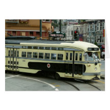 San Francisco Drahtseilbahn-Karte