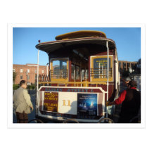 San Francisco Drahtseilbahn Postkarten