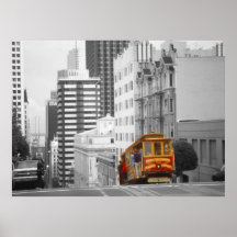 San Francisco Foto-Kunst - Nob Hill Plakatdrucke