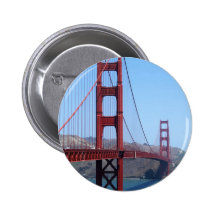 San Francisco Golden Gate Anstecknadelbutton