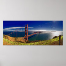 San Francisco Golden gate bridge Plakate