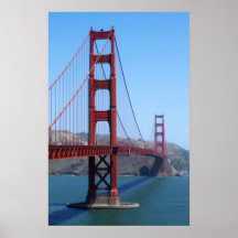 San Francisco Golden Gate Plakat