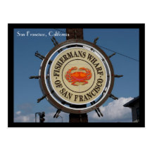San Francisco Postkarte