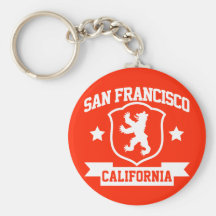 San Francisco Wappenkunde Schlüsselanhänger