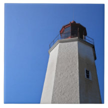 Sandy-Haken-Leuchtturm-Fliese