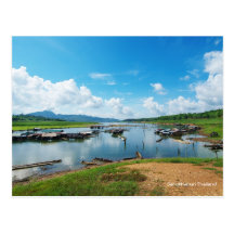 Sangkhlaburi Thailand Postkarte