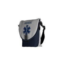 Sanitäter-blauer Stern des Lebens Kuriertasche