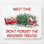 Sankt, die Pferdeschlitten-lustiges Weihnachten zi mousepads