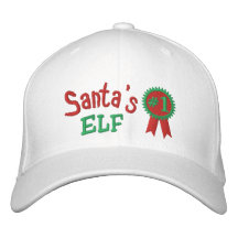 Sankt Elf gestickter Hut Bestickte Kappe