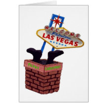 Sankt hinunter die Kamin-Las Vegas-fröhliche Weihn