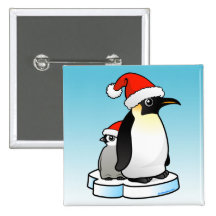 Sankt-Kaiser-Pinguin Anstecknadel