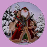 Sankt- NikolausWanduhr wanduhren