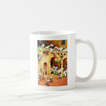 Sankt Nordpol-Elf-Schlafsaal Kaffee Tassen