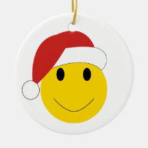 Sankt-smiley-Weihnachtsbaumverzierungen Weihnachtsbaum Ornamente