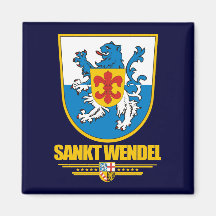 Sankt Wendel Kreis COA Magnete