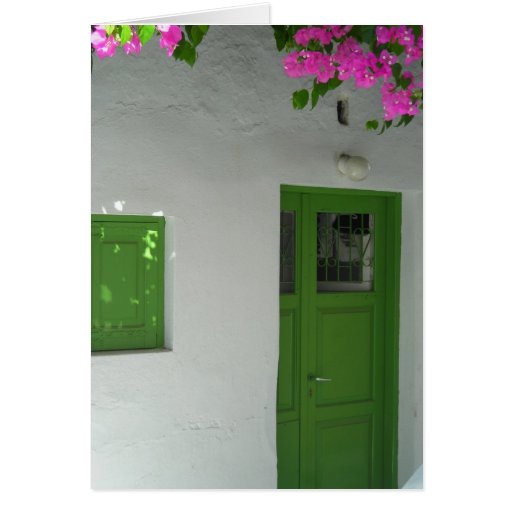 Santorini Eingang Karte