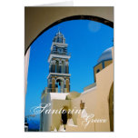Santorini, Griechenland-Karte