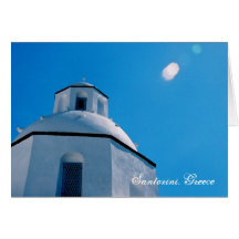 Santorini, Griechenland-Karte