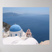 Santorini Griechenland Poster