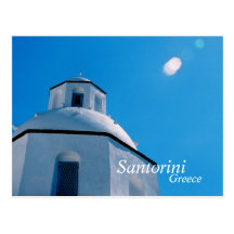 Santorini, Griechenland-Postkarte
