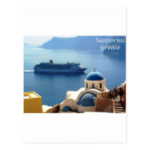 Santorini_Oia Postkarte