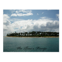 são tomé 4, São Tomé e Príncipe Postkarte