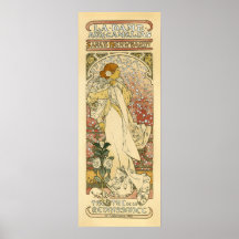 Sarah Bernhardt, ZusatzCamélias Plakat La-Freifrau