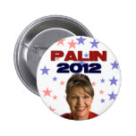 Sarah Palin 2012 Anstecknadelbuttons
