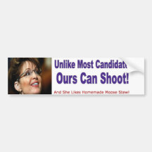 Sarah Palin für Vizepräsidenten Autoaufkleber