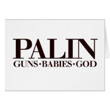Sarah Palin Grußkarte