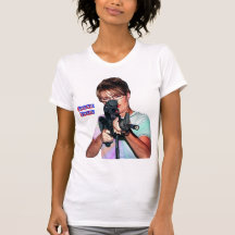 Sarah Palin mit Gewehr Tshirts