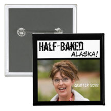 Sarah Palin: Unausgereiftes Alaska Anstecknadelbuttons
