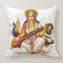 Sarawasti Hindu-Göttin kissen