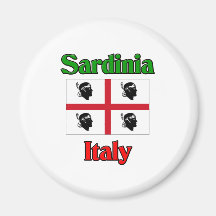 Sardinien Italien Kühlschrankmagnet