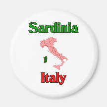 Sardinien Italien Magnete