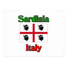 Sardinien Italien Postkarte