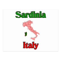 Sardinien Italien Postkarte