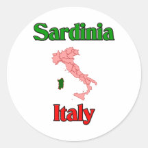 Sardinien Italien Sticker