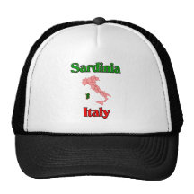 Sardinien Italien Trucker Kappe