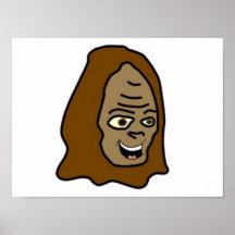 Sasquatch Hauptschuss-Plakat