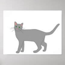 Sasquatchs Katzen-Plakat