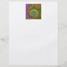 Satinseashell-Spirale-Fraktal Flyers