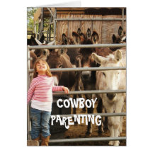 Säubern Sie Haus - CowboyParenting Karte