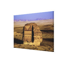 Saudi-Arabien, Standort von Madain Saleh, alt Leinwand Drucke