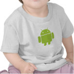Säuglingandroid-T-Shirt