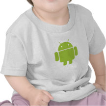 Säuglingandroid-T-Shirt