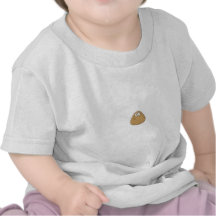 Säuglings-T-Shirt vertikale Schablone - besonders 