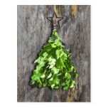 Sauna-Weihnachtspostkarten-Schablone