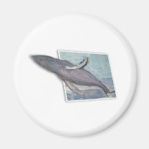 saut_baleine kühlschrankmagnet
