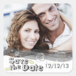 Save the Date Aufkleber